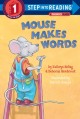 8143 2014-07-01 22:06:25 2024-07-05 02:30:02 Mouse Makes Words: A Phonics Reader 1 9780375813993 1  9780375813993_small.jpg 4.99 4.49 Heling, Kathryn, Hembrook, Deborah  2024-07-03 00:00:02 G true  9.02000 6.16000 0.14000 0.16000 000337898 Random House Books for Young Readers Q Quality Paper Step Into Reading 2002-01-22 32 p. ; BK0003711278 Children's - Preschool-1st Grade, Age 4-6 BKP-1            0 0 ING 9780375813993_medium.jpg 0 resize_120_9780375813993.jpg 1 Heling, Kathryn   1.4 In print and available 0 0 0 0 0  1 0  1 2016-06-15 14:41:25 0 18 0
