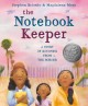 9638 2023-09-18 14:09:03 2024-06-26 00:00:02 The Notebook Keeper: A Story of Kindness from the Border 1 9780593307052 1  9780593307052_small.jpg 17.99 16.19  True events at the US border become the basis for this thoughtfully told narrative. Readers grow in understand with the young protagonist who doesn't fully comprehend the situation, yet the kindness of a stranger speaks clearer than all else. So much so that young Naomi learns the beauty of kindness and wears it herself. A poignant telling of a border crossing that is no longer open. 2024-06-26 00:00:02    11.10000 9.20000 0.40000 0.90000 001088464 Random House Studio R Hardcover  2022-06-28 40 p. ;  Children's - Preschool-3rd Grade, Age 4-8 BKP-3      Pura Belpre Award | Honor Book | Children's Author | 2023   52 1 18 0 0 ING 9780593307052_medium.jpg 0 resize_120_9780593307052.jpg 0     In print and available 0 0 0 0 0  1 0  1 2023-09-18 14:34:02 0 51 0