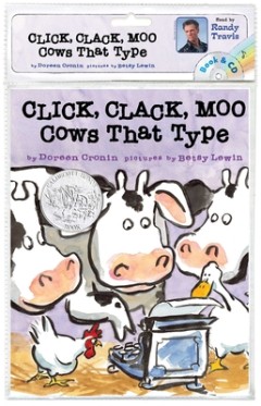 Click, Clack, Moo: Cows That Type\ Book and CD [With CD (Audio)]