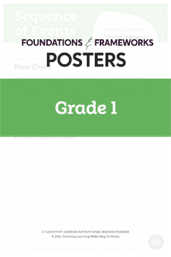 Foundations & Frameworks Posters: Grade 1 — File access fee